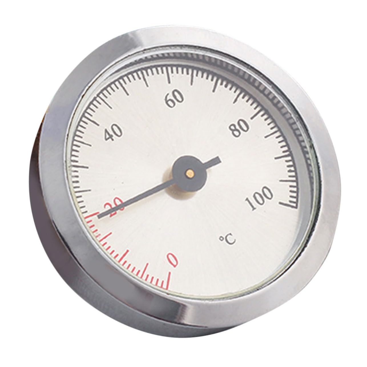 KONTONTY Box Thermometer Mini Pointer Thermometer for Humidor High Precision Temperature Gauge for Boxes Compact Stylish Indoor Temperature Monitoring Device