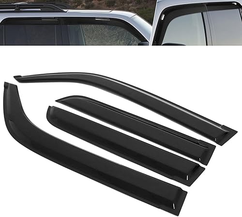 MotorFansClub Deflectores de visera lateral para ventana lateral para 4Runner 4 Runner SR SR5 Trail Limited 2010 2011 2012-2020 2021 2022 2023 disponible en Yaxa Guatemala