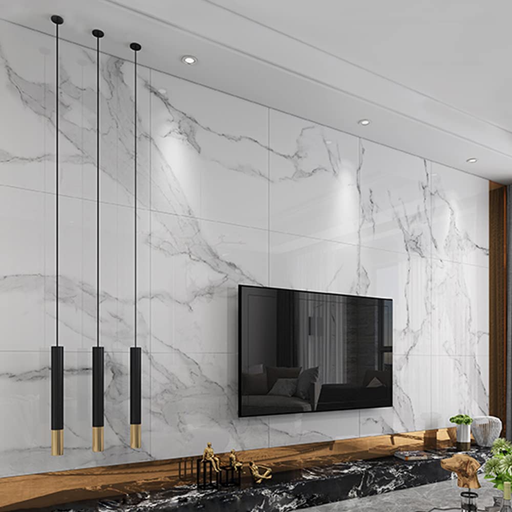 LED Long Tube Lustre 3W Lampe Suspendue en Aluminium Îlot De Cuisine Pendentif Barre Lumineuse Suspension Lumières Ambiante Lumière De Chevet Spots Hauteur Réglable