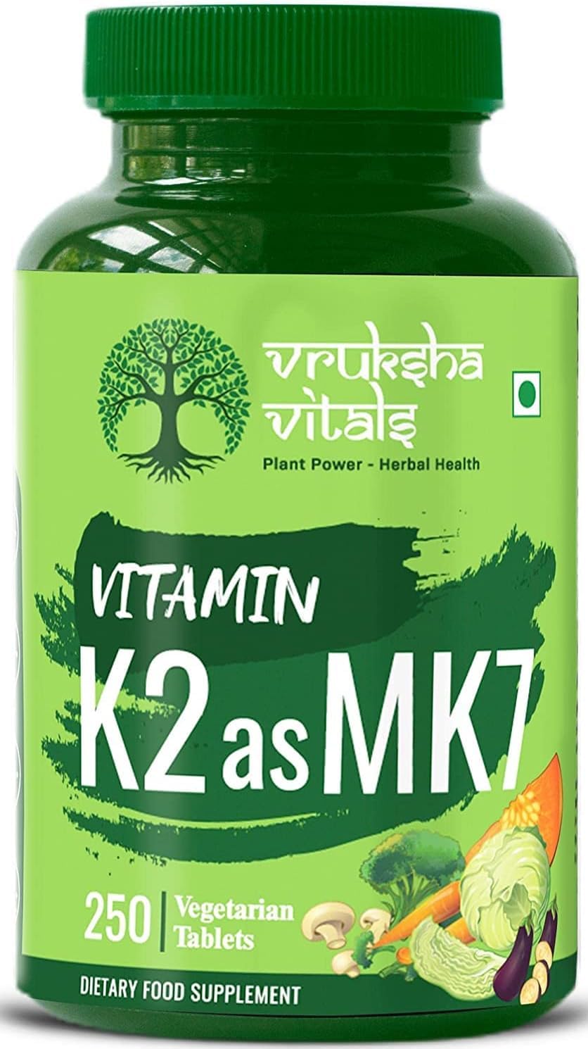 Amazon.com: Generic Vitamin K2 as MK7 55mcg per Tablet - 250