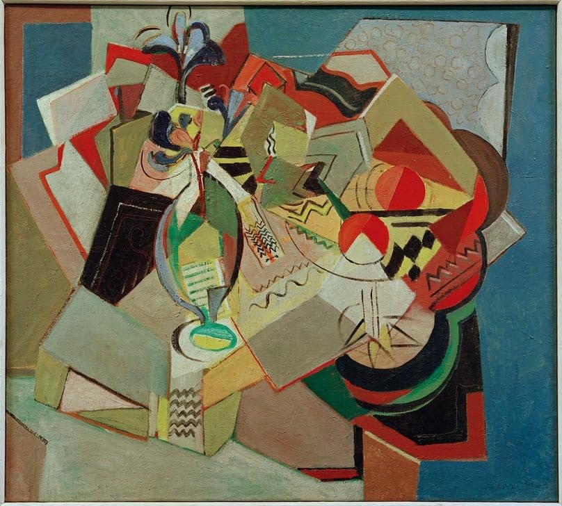 Tableau graffiti Oskar Moll 60x90cm pour décoration murale de salon