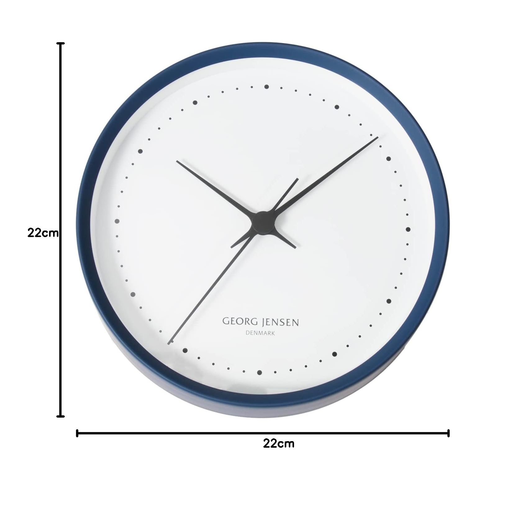 Amazon.co.jp: GEORG JENSEN ジョージジェンセン 掛け時計 KOPPEL WALL