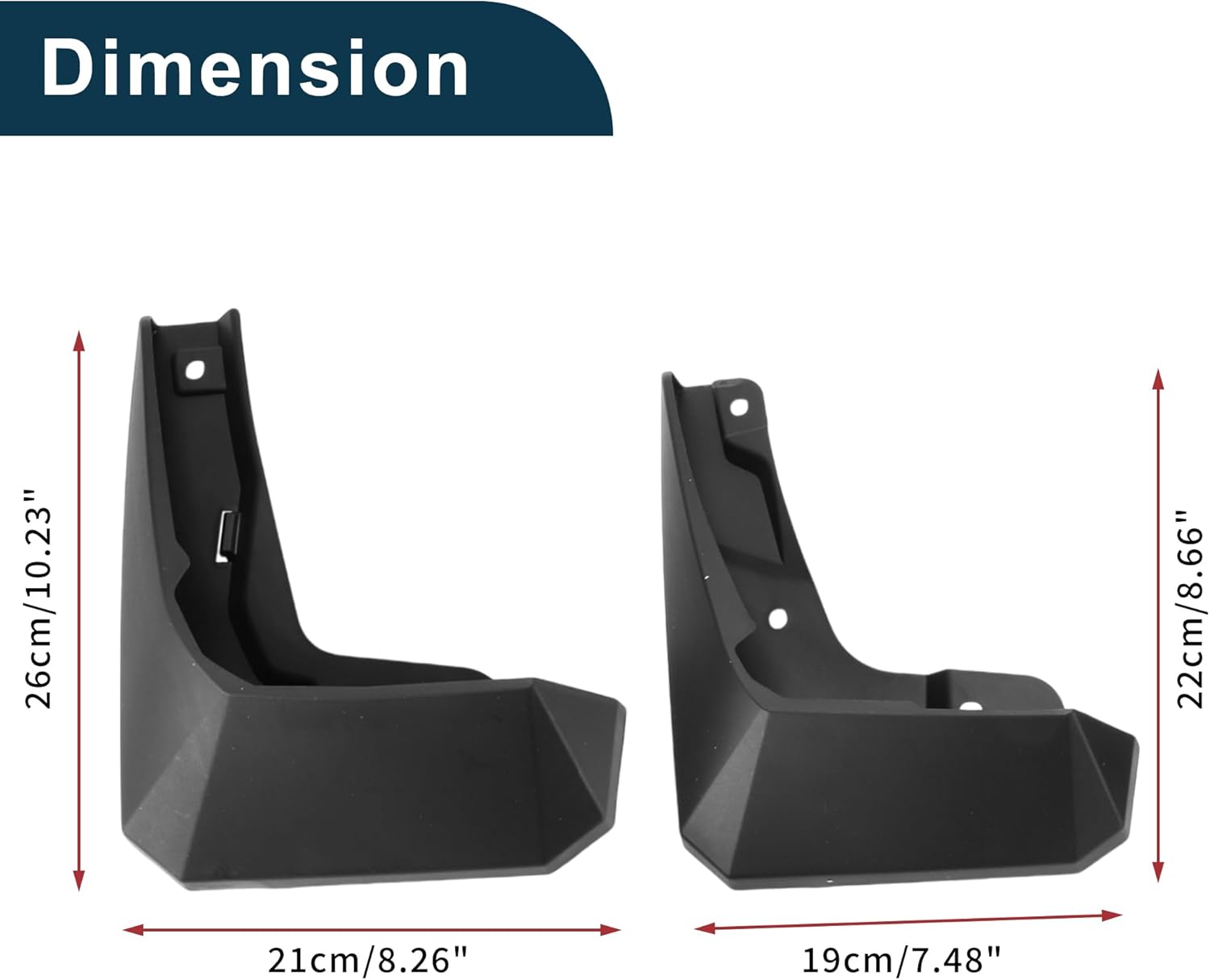 Mud Flaps Splash Guards for Toyota BZ4X 2022-2023 Front & Rear Mud Guards W/Mount Accessories