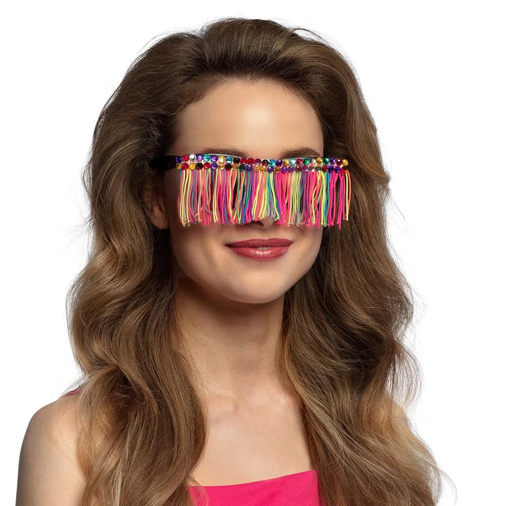 Boland 02671 Party Glasses Festival, Glasses for Carnival, Theme Party and JGA, Costume Accessories