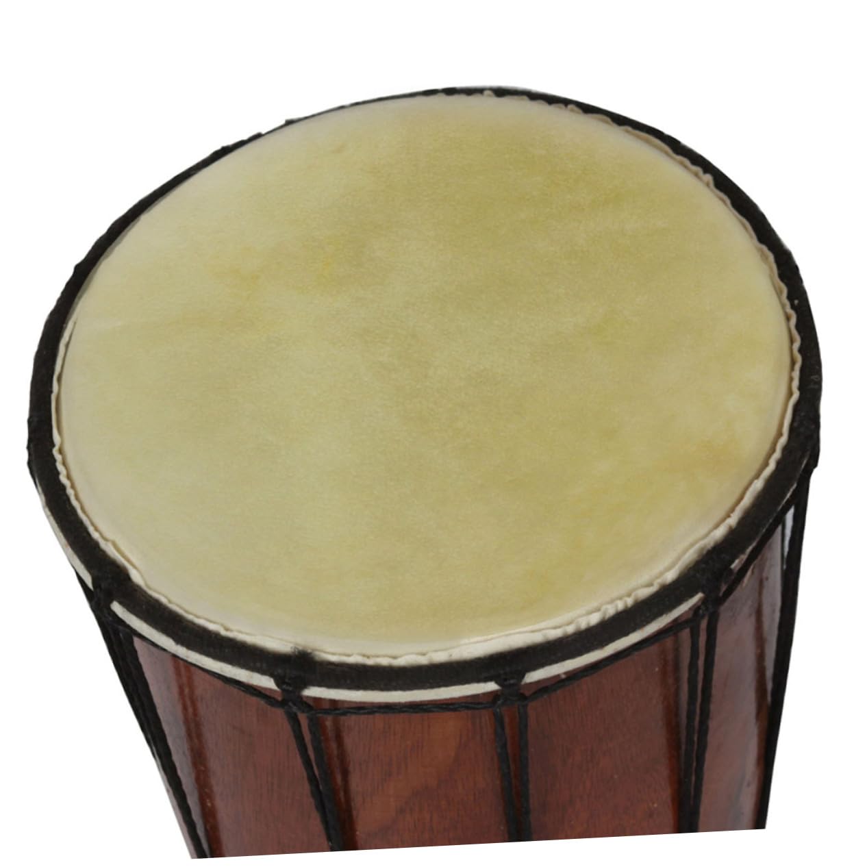 JEWEDECO Goat Skin Drum Head Skin Set 2Pcs Drum Natural Leather 30cm Diameter