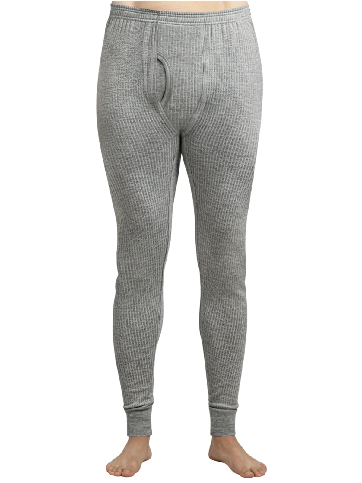 lux cozi HEATEK Men's Grey Melange Thermal Trouser |Thermal Bottom for Men | Style -777 | Pack of 1-picture-28