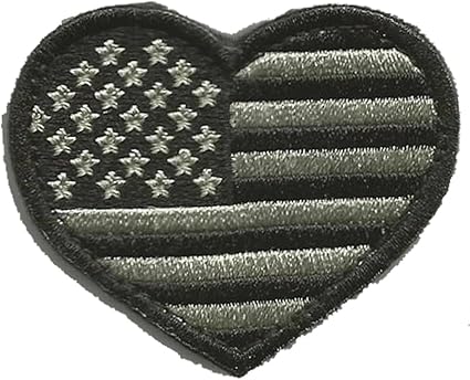 Gadsden and Culpeper Tactical Heart USA Patch