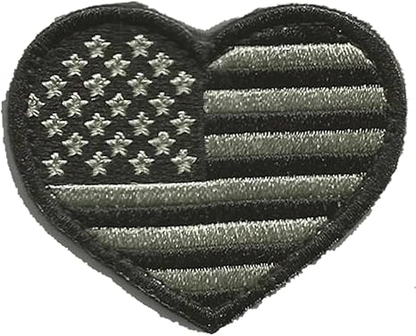 Gadsden and Culpeper Tactical Heart USA Patch