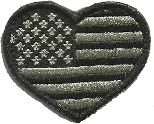 Gadsden and Culpeper Tactical Heart USA Patch