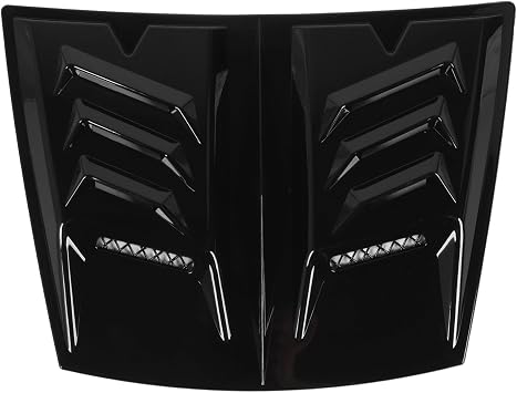 Engine Hood Air Vent Cover, Universal Fit Vent Cover Hood Air Vent Trim Cover Enhance Engine Cooling Reduce Wind Anti Scratch Universal Fit for 1 Series E90 E91
