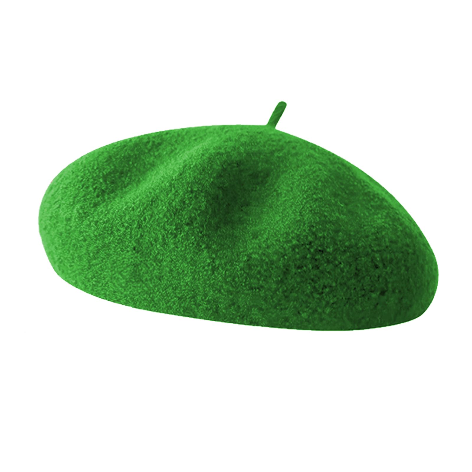 Wool Berets for Women - Classic French Beret Hats for Women and Kids, Solid Color Artist Style