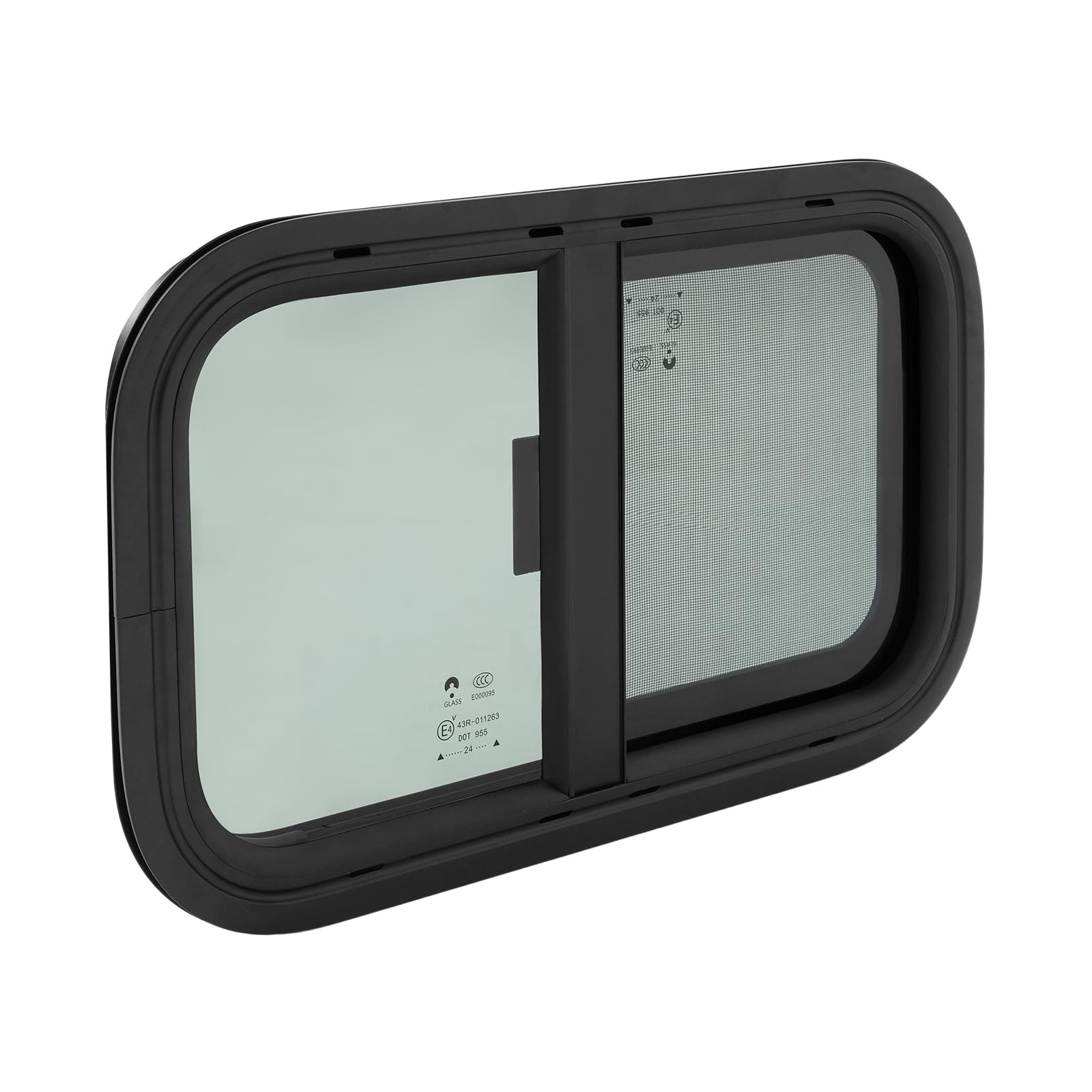 Finestra con zanzariera, 600x300mm finestra laterale per roulotte caravan finestra apribile, zanzariera per finestra roulotte, per roulotte RV camper caravan
