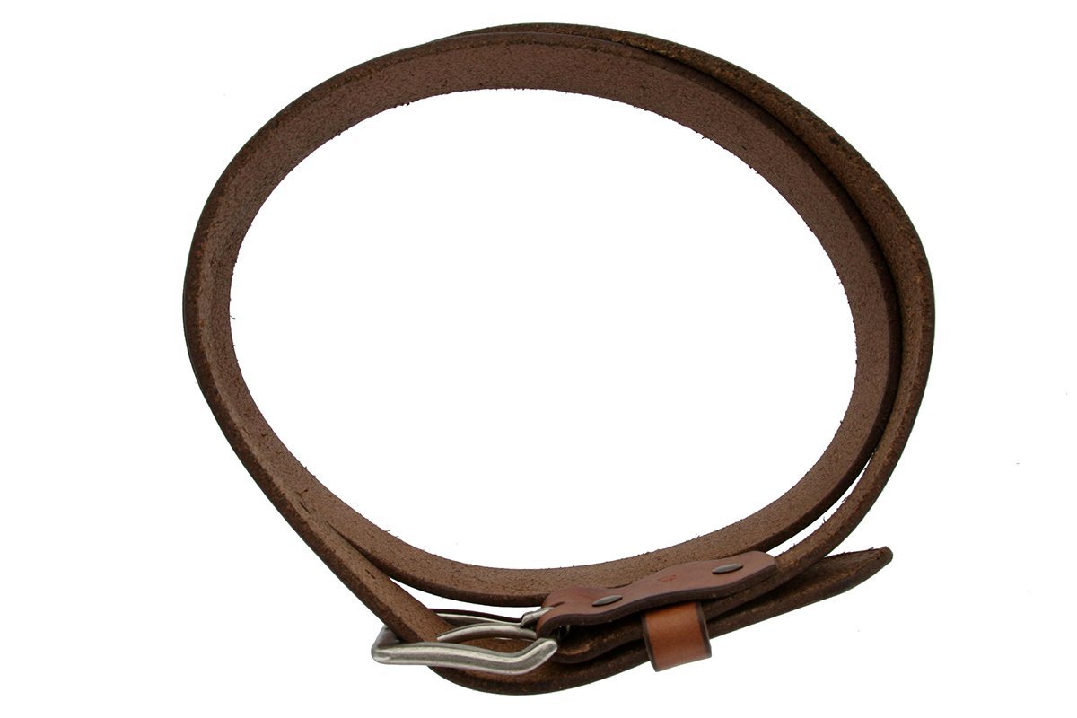A399 Men's Full Grain Leather Casual Jean Belt 1.5
