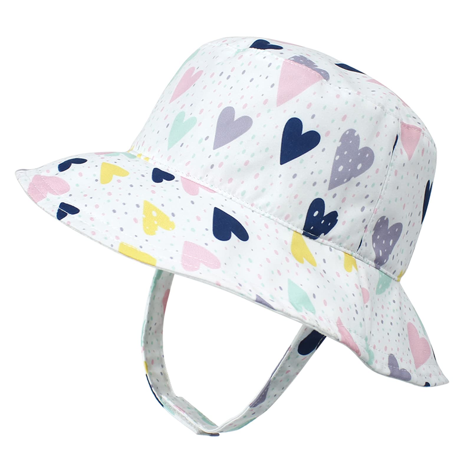 DRESHOW - Cappello Parasole Per Bambini, Con Protezione Solare UPF