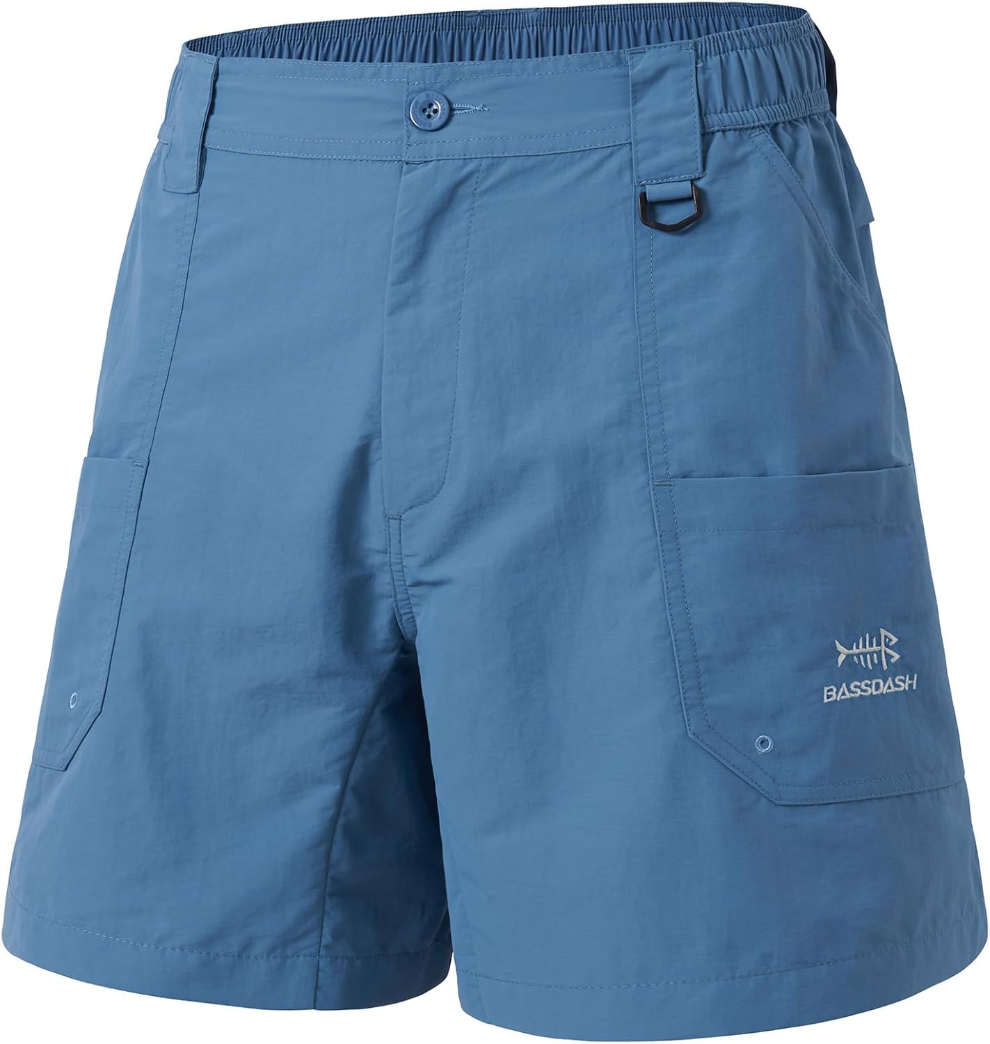 BASSDASH Men’s Fishing Shorts UPF 50+ Water Resistant Quick Dry Hiking Cargo Shorts with Multi Pocket