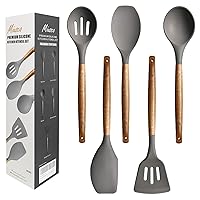 Algopix Similar Product 10 - Kitchen Utensils Set Silicone Cooking