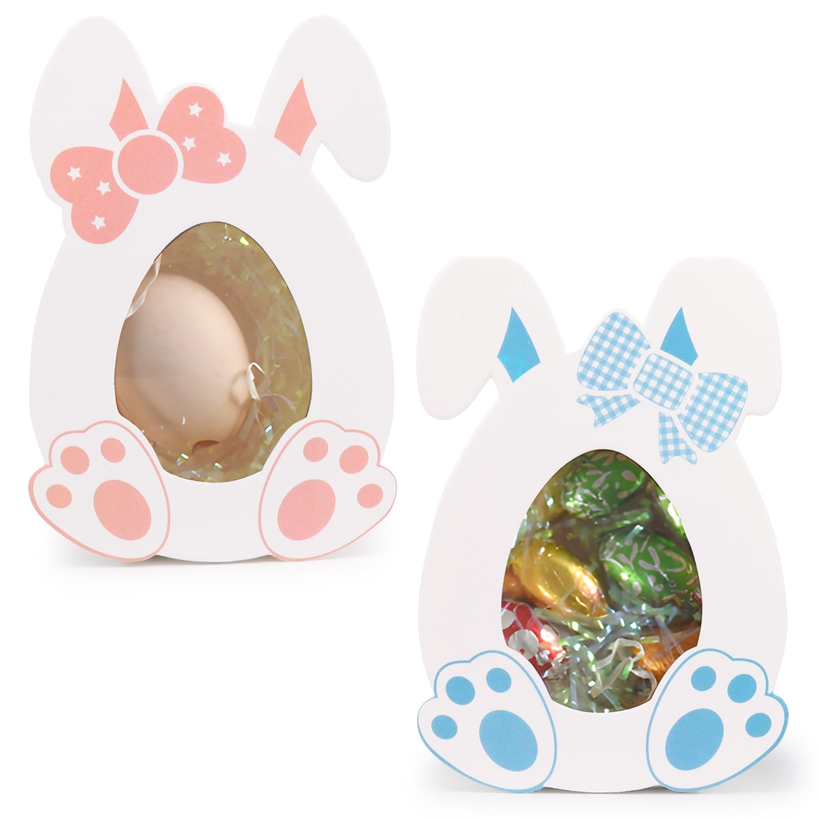 20 Boîtes Bonbon Pâques En Carton En Forme De Lapin - DIY - Cadeau Pour Enfants - Bleu/Rose Boîte Cadeau Pâques Enfant 20 Boîtes Bonbon Pâques En Carton En Forme De Lapin - DIY - Cadeau Pour Enfants - Bleu/Rose Boîte Cadeau Pâques Enfant