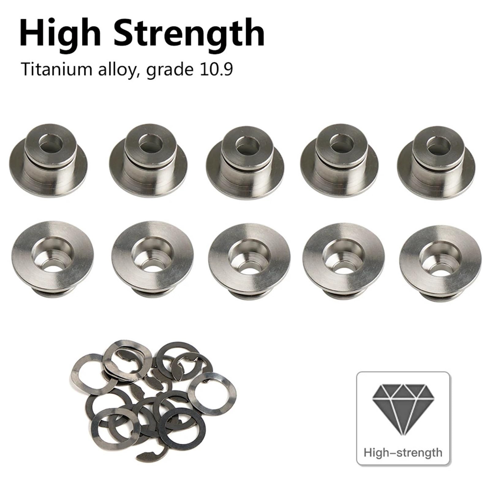 Zacisk tarczowy Zestawy tarcz hamulcowych 6/10 szt. Pasują do K&TM, Harley, Yamaha, Honda, BMW, Kawasaki(10PCS)