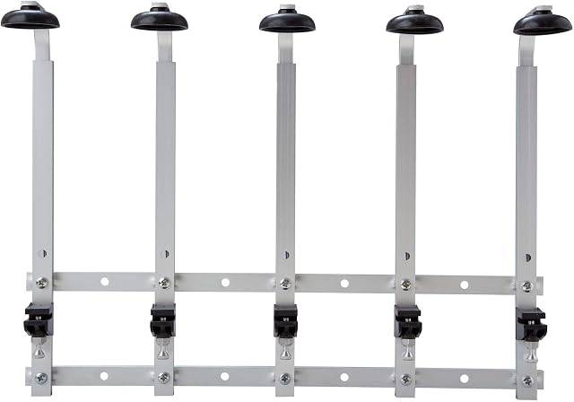 Bar Essentials 5 x Bottle Wall Fixing Bottle Bracket & 5 x 35ml Optic Set