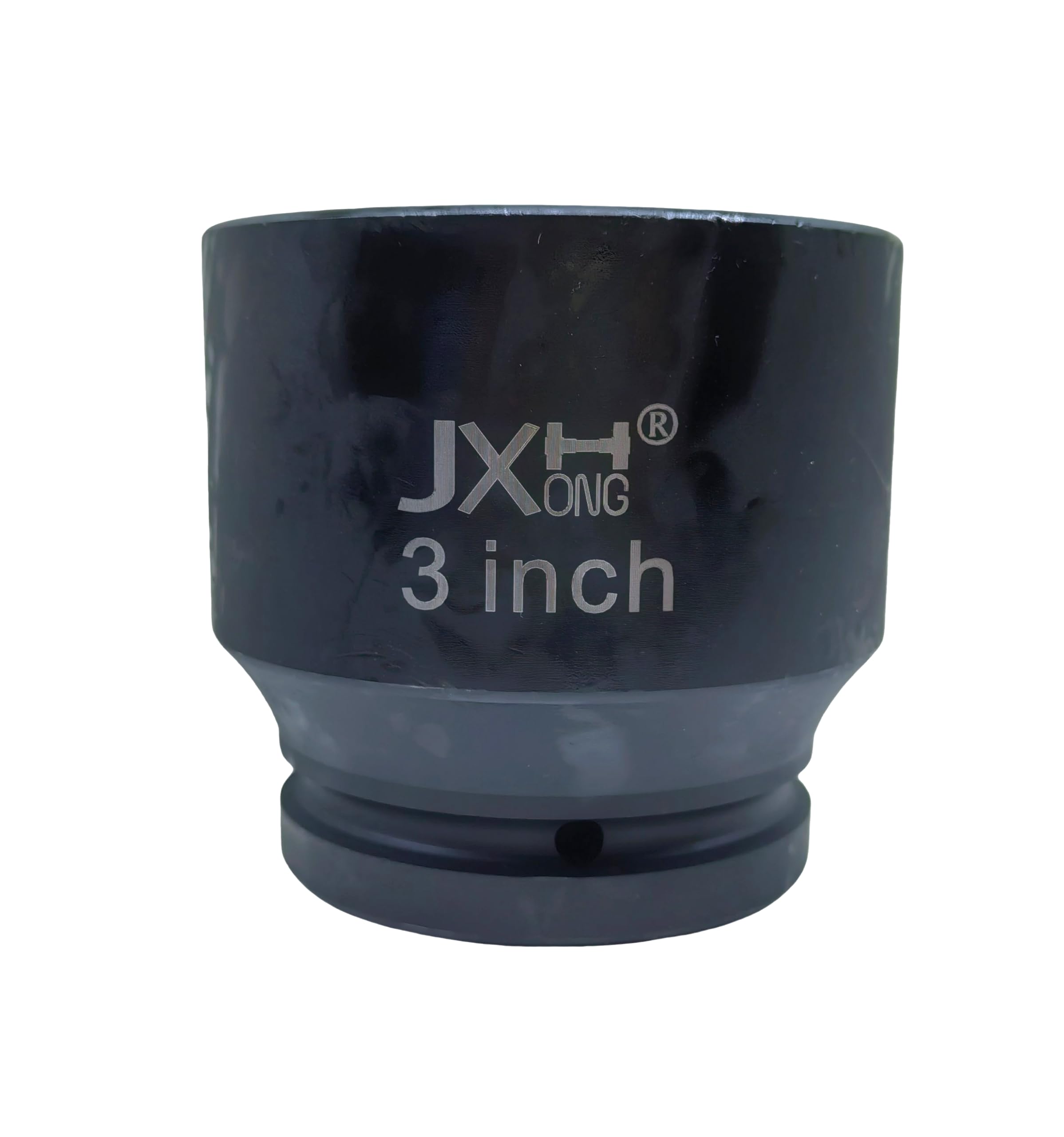 1" Drive 3" Jumbo Impact Socket, 6-Point, Heat Treated Cr-Mo Alloy Steel