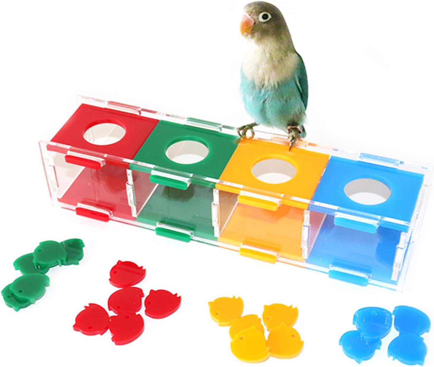hautllaif Bird Training Toys, Training Intelligence