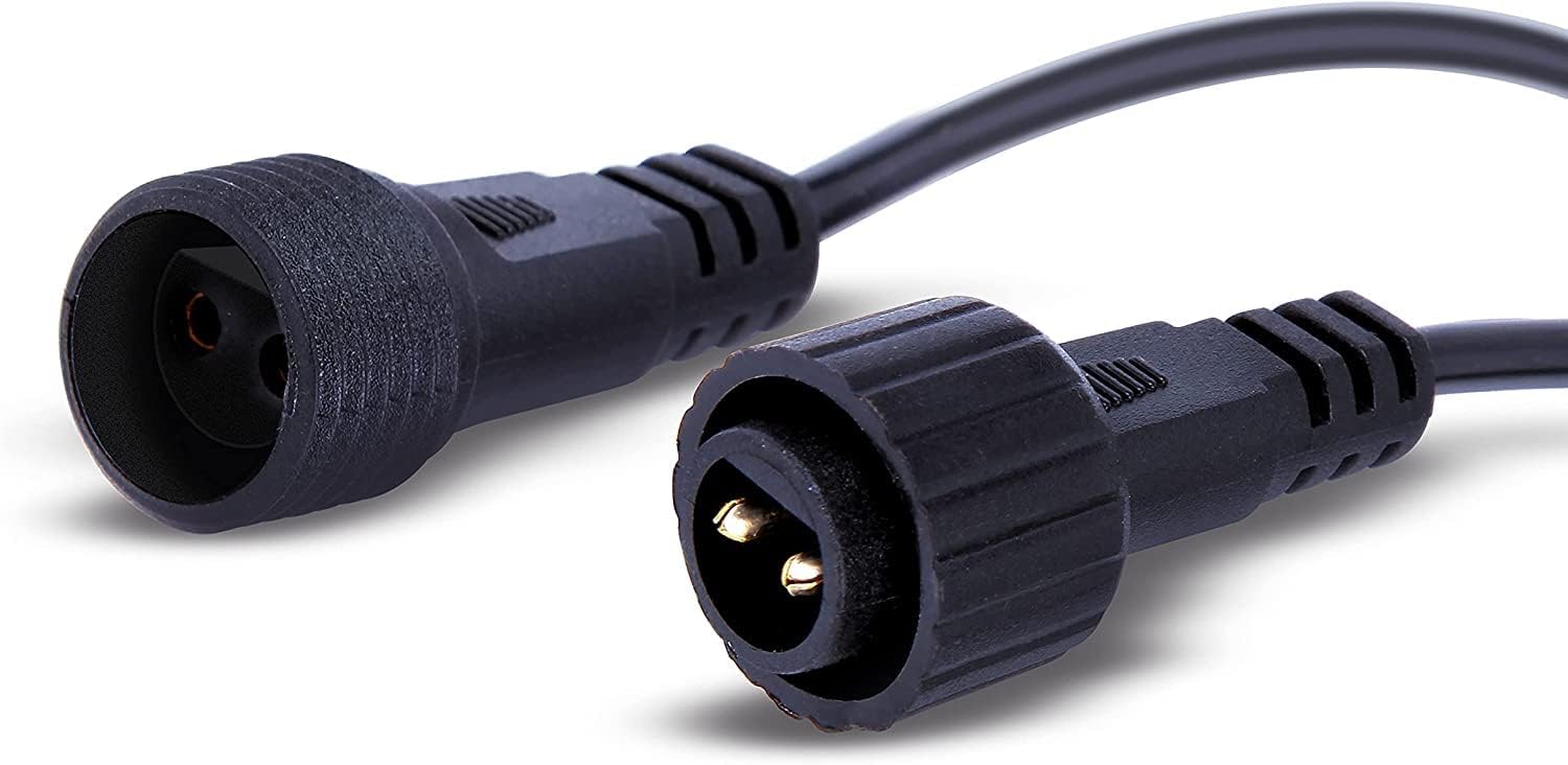 JnDee 10M 33Feet Extension Cable for Fairy Lights. Two Pins Works with