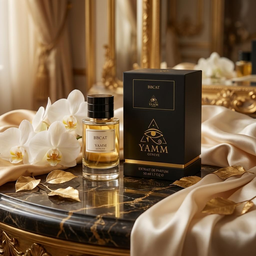 BBCat Extracto de Perfume 50 ml – Perfume Unisex Vainilla Especiada y Resinas – Fragancia Ambarina, Ahumada y Amaderada – Larga Duración 18h