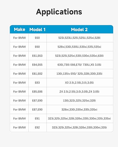 Miniatura 3 de Motor automotriz cigüeñal Vanos bloqueo herramienta de alineación apto para BMW 2.5 3.0 N51 N52 N53 N54 N55