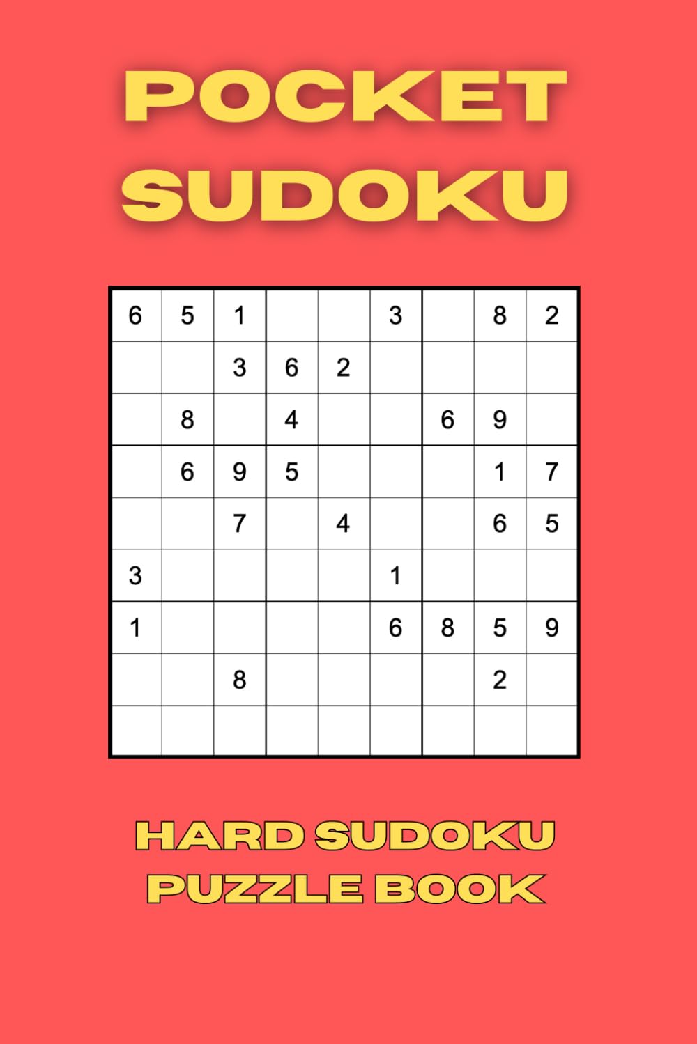 Small Sudoku Hard Book Travel Size - Hard Level Puzzles: Pocket Sudoku book hard for Adults