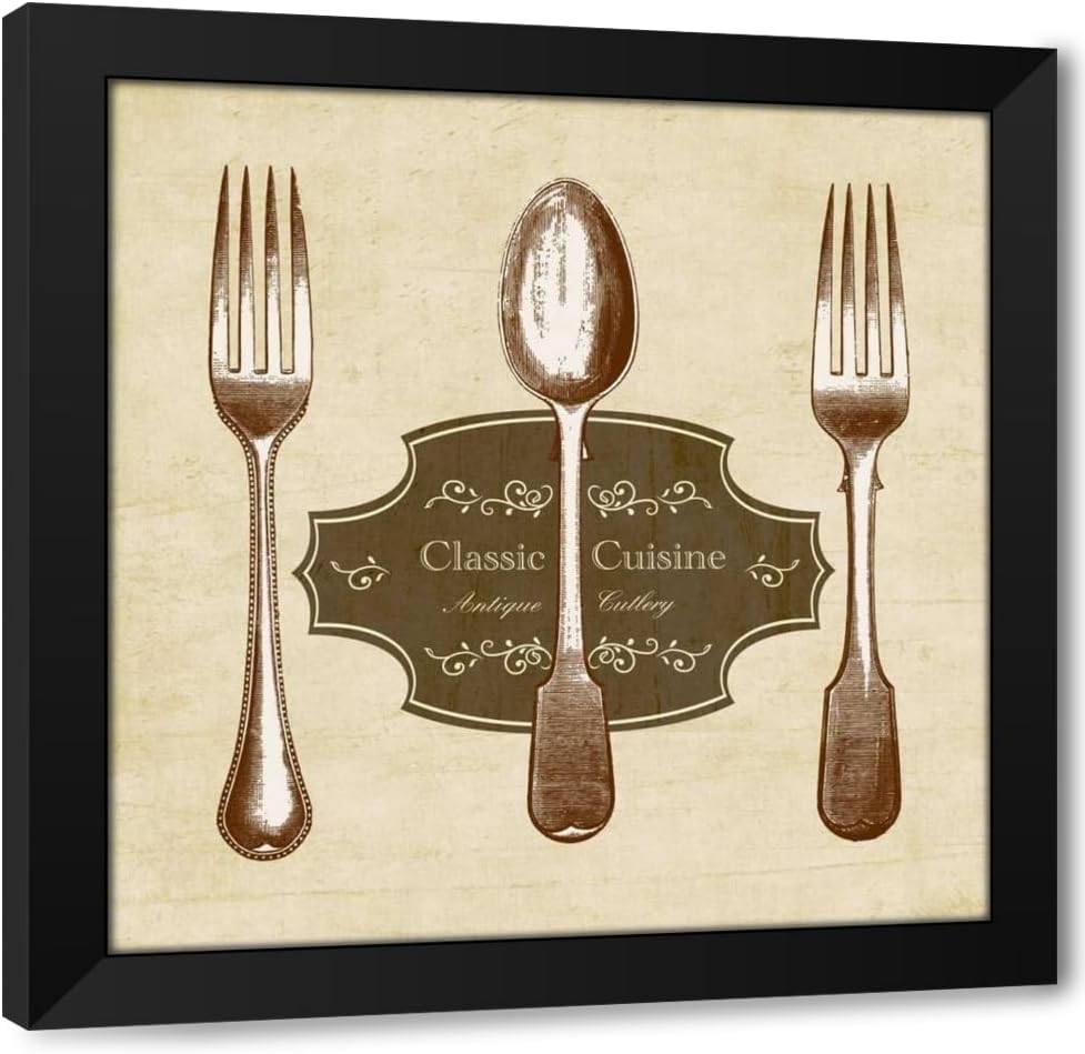 ArtDirect Classic Cuisine Custom Framed Art Print Giclee Print or Canvas Options with Various Sizes and Customization by Ferrari, Sandro