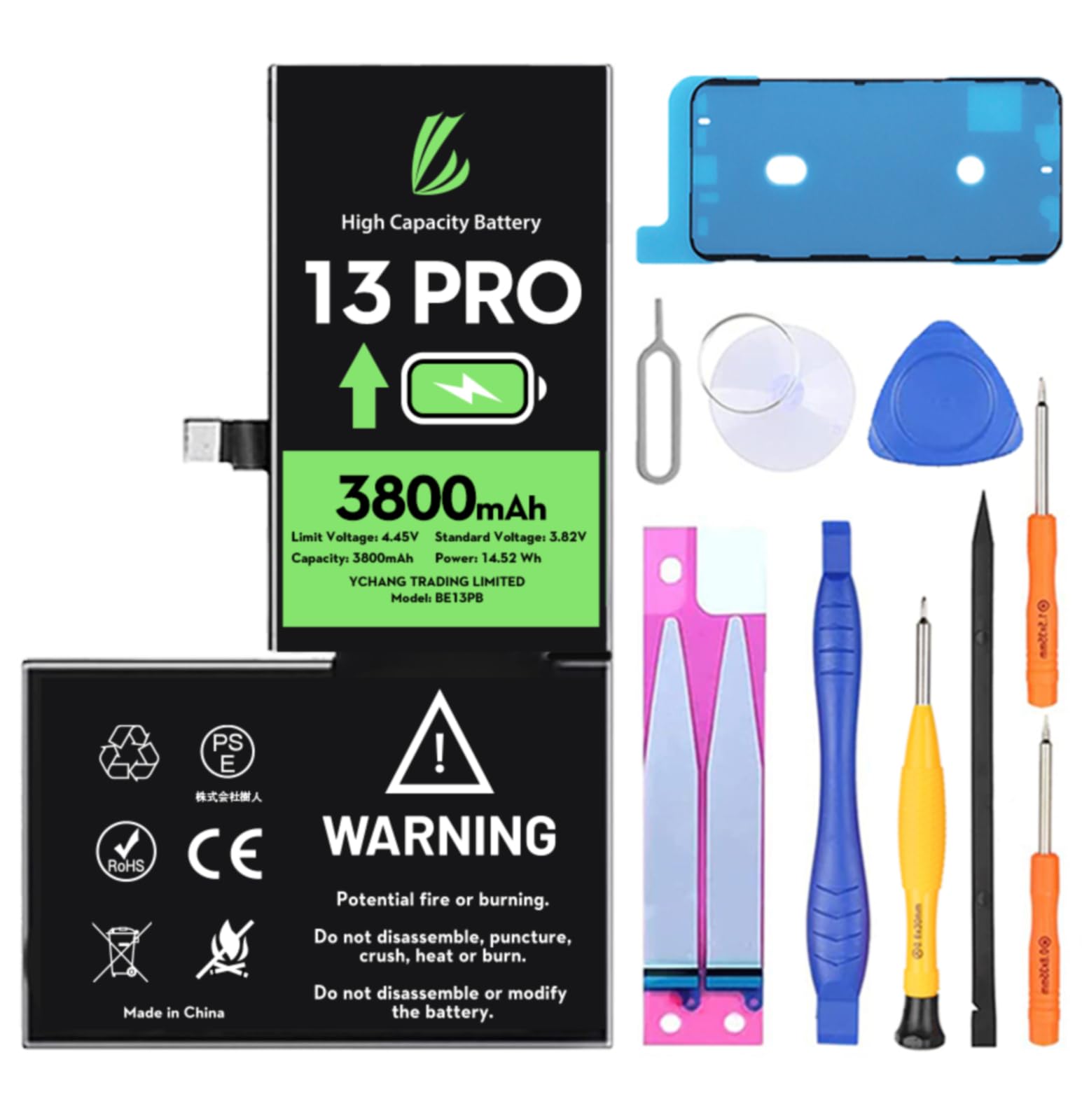 Batteria 3800mAh Per IPhone 8 - Sostituzione Ad Alta Capacità Con Kit Strumenti - Foto 4