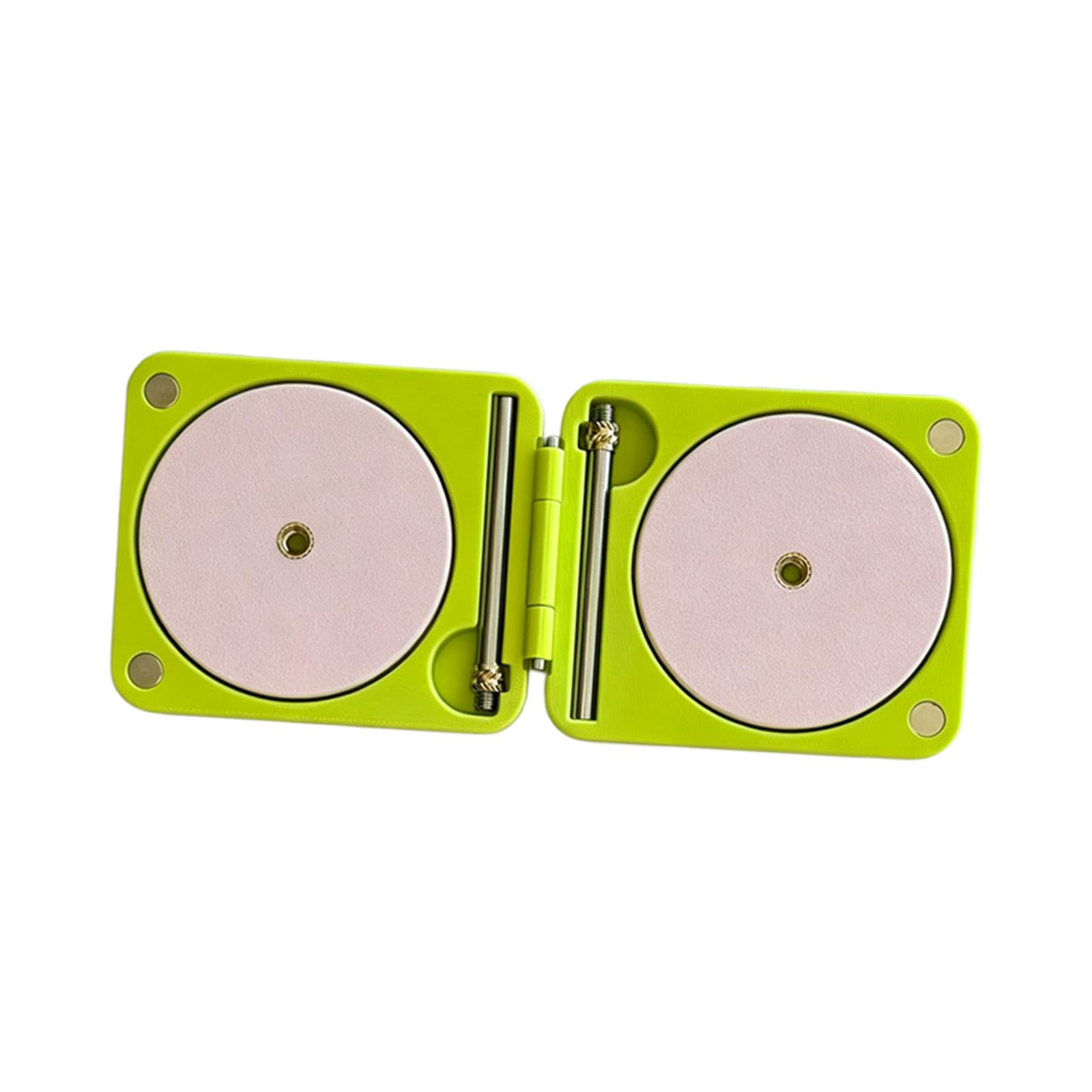 BELOWSYALER Rotating Travel Yarn Winder Double Rotating Spools for Knitting Crochet Lovers Gifts Travel Thread Planner