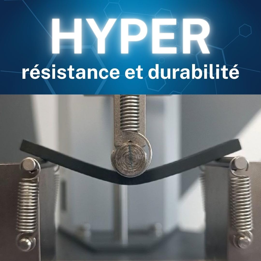 Filament de recharge AzureFilm PETG Hyper Speed de 10 kg, 1,75 mm - Sans bobine - 1 kg/charge - Pour impression 3D haute vitesse - Résistant, durable, anti-humidité (MIX)
