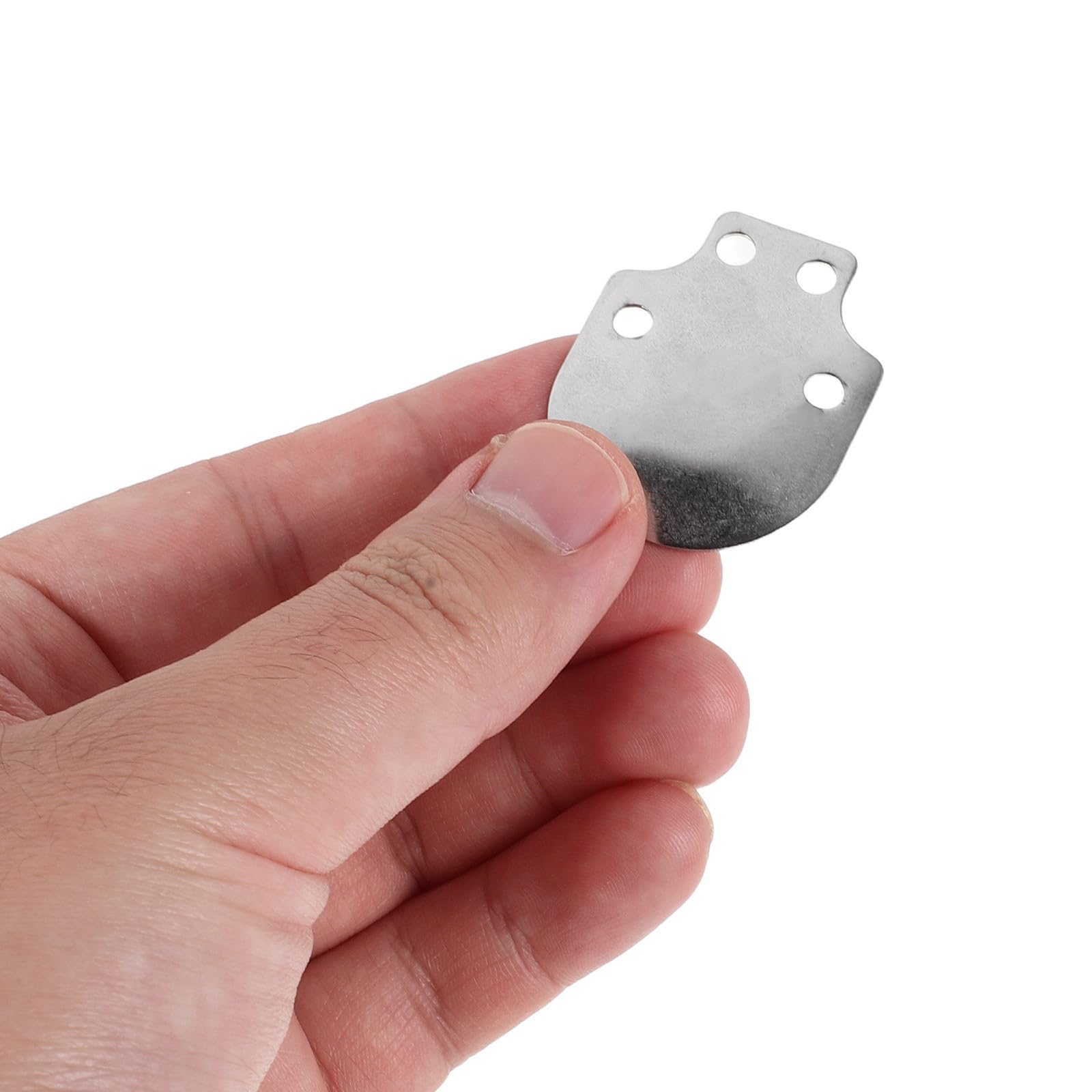 100 Pezzi Scaglie Medievali in Acciaio Inox Argento per Costumi e | Design a Squama di Pesce, Facili da Rivettare e Cucire, Sostituibili, Leggere per Halloween e Rievocazioni