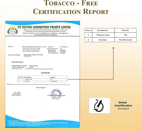 Miniatura 5 de Cigarrillo ayurvédico y de hierbas, cigarrillos sin nicotina y sin tabaco con chupito (30 varillas, tiro -1)
