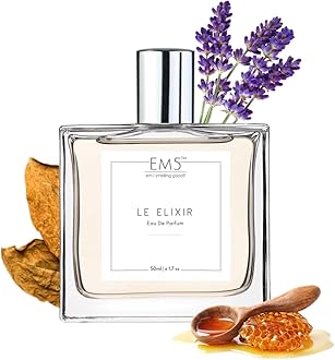 EM5 Le Elixir Perfume for Men | Vanilla Amber Tobacco Fresh Spicy Fragrance | 50 ml Eau de Parfum Spray | Luxury Gift for Him