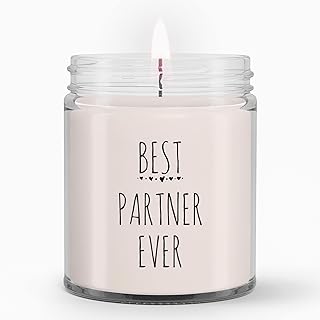 Best Partner Ever Candle, Funny Partner Candle, Funny Candle for Partner, Funny Partner Gift, Partner Vanilla Candle 9oz
