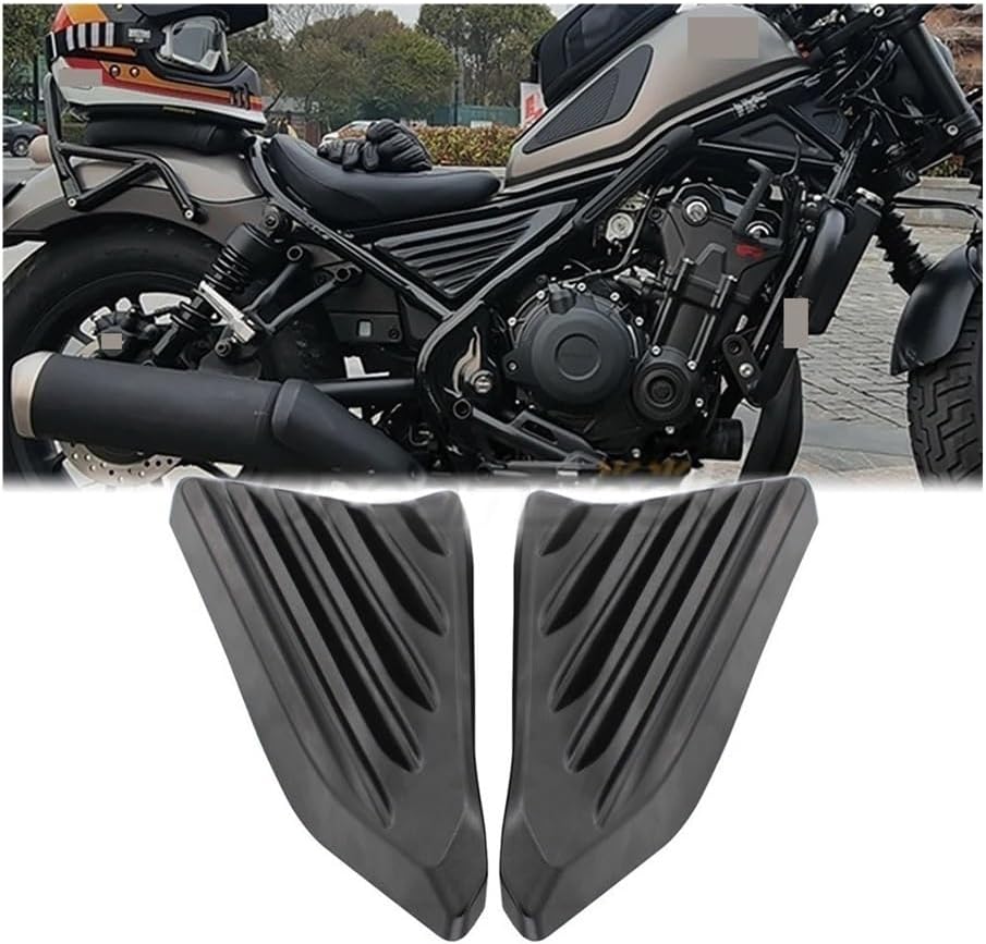 Motorcycle Side Fairing For Rebel CMX300 CMX500 2017 2018 2019 2020 2021 Motorcycle Side Frame Cover Panel Engine Fairing Guard Mid Black