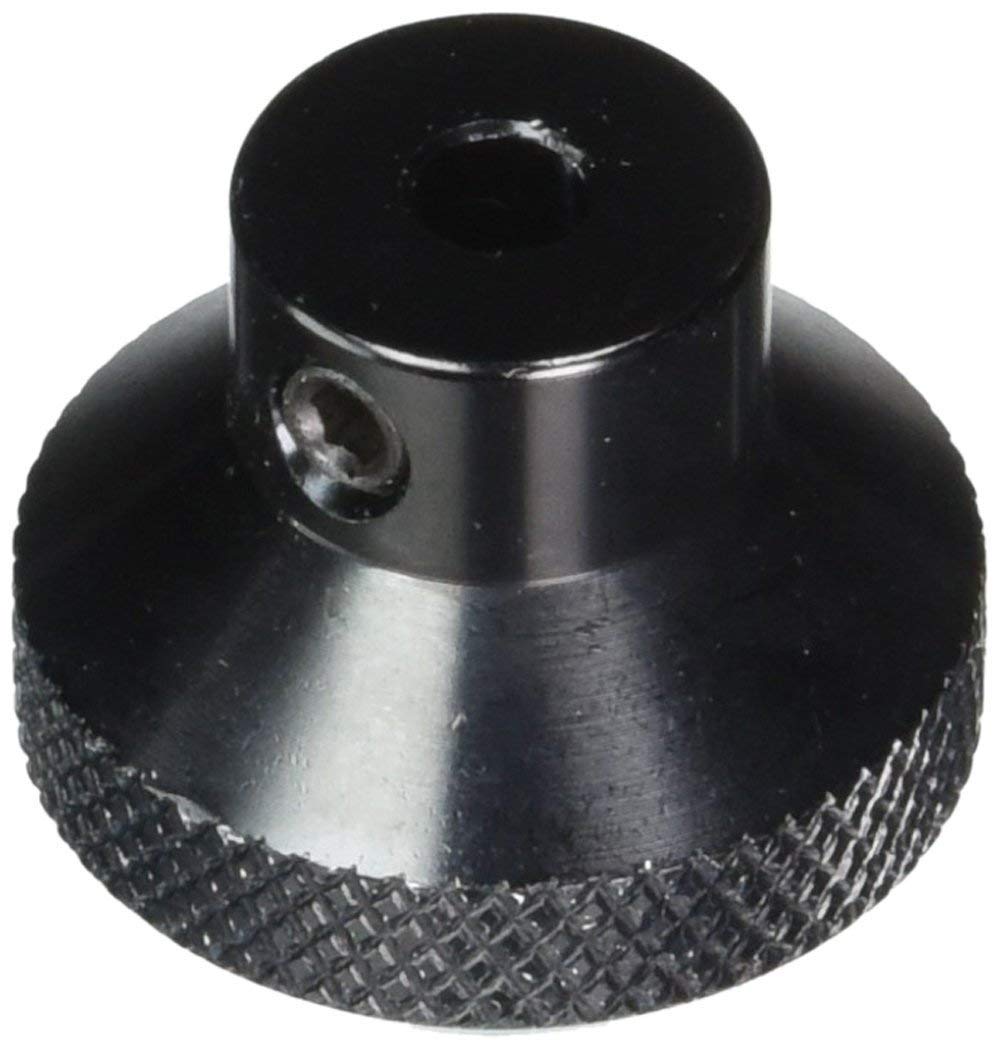 Single Aluminum Heater or Windshield Wiper Switch Knob in Black fits CJ Models