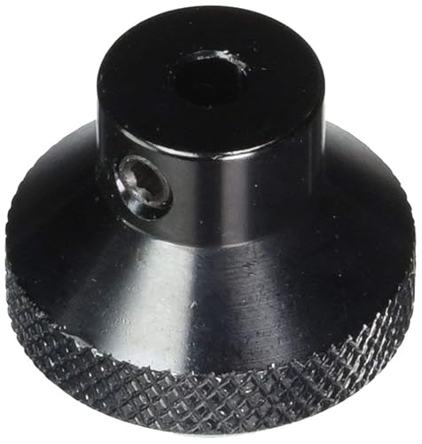 Pomo de interruptor de limpiaparabrisas o calentador de aluminio individual en color negro para modelos CJ