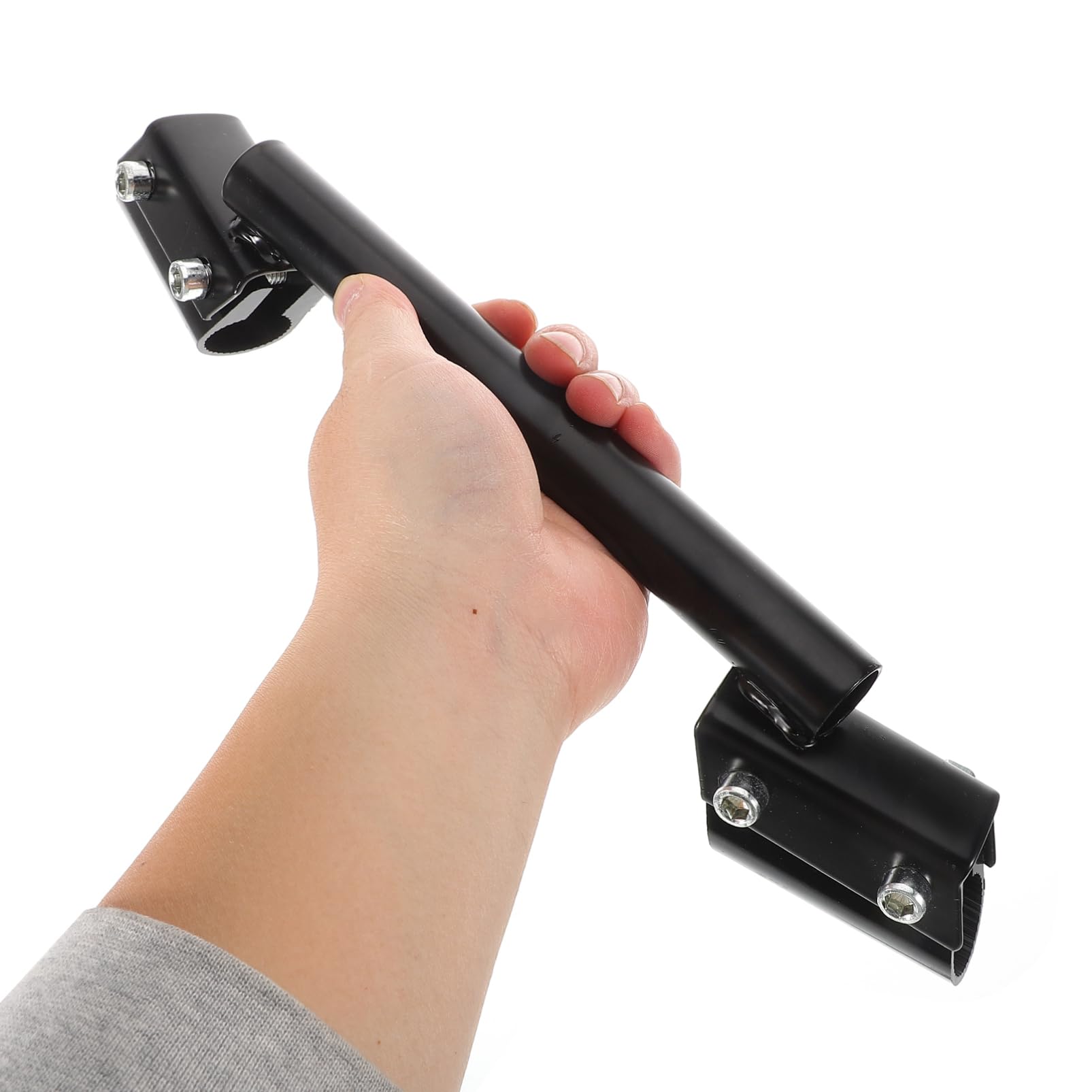 Barre Extension de Guidon pour Renforcement des Leviers de Guidon Barre Équilibre Noire pour Conduite Stable et Confortable
