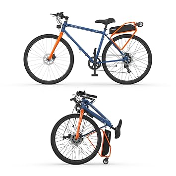 HORNBACK X1 Full Size Foldable Electric Cycle (20