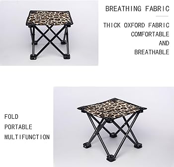 Amazon.co.jp: アウトドアチェア 豹柄 ヒョウ柄 キャンプスツール 椅子 Amazon.co.jp: アウトドアチェア 豹柄 ヒョウ柄 キャンプスツール 椅子