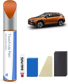 Sunshine OrangePAK Touch Up Paint Repair Kit Compatible with Subaru - DIY Kit Exactly Matches Chips and Nicks
