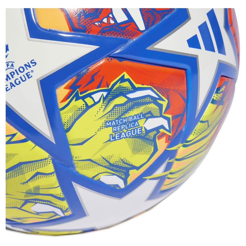 Adidas UEFA Champions League J350 Ball IN9335, Unisex Footballs, White, 4 EU