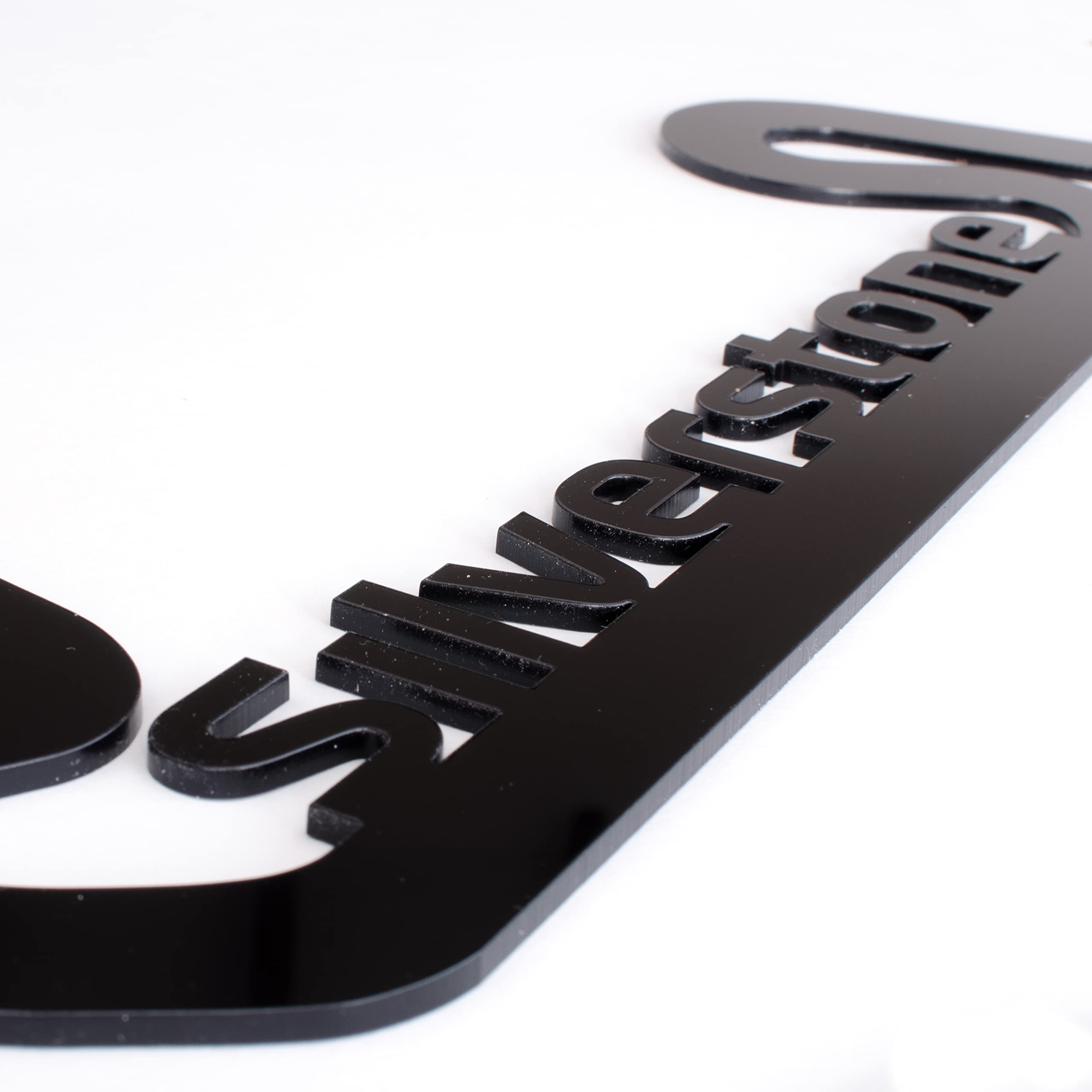 Rustic Charm Formula 1 Circuit Wall Art - Grand Prix Race Track Sculpture - Motorsport Gift - Monaco - Spa - Monza - Any Track. (Silverstone, Large (382mm))