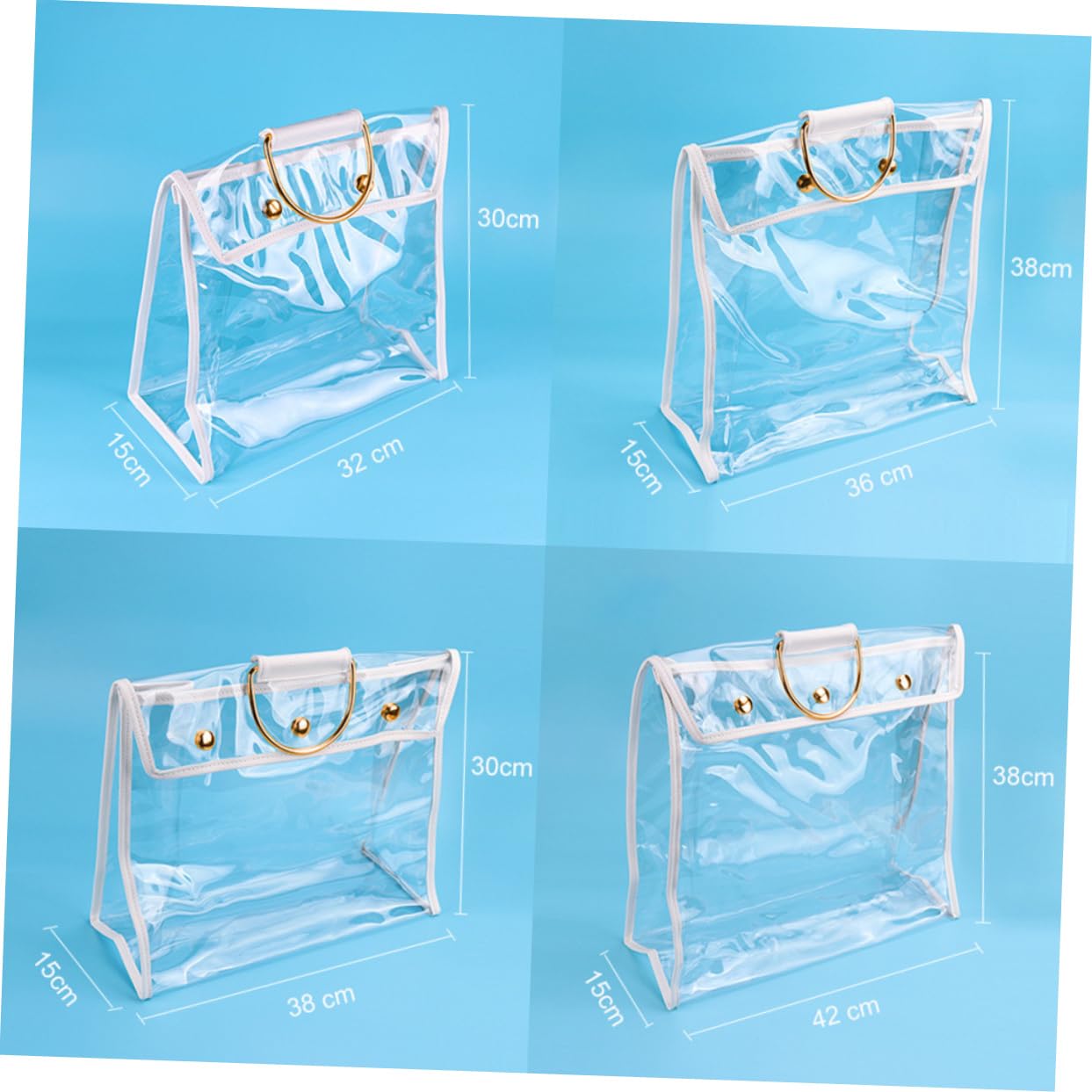 BESPORTBLE Organizer for Handbags Bag Holder Women's Purse Protector Waterproof Pvc Hanging Storage Bag Fashion Convenient