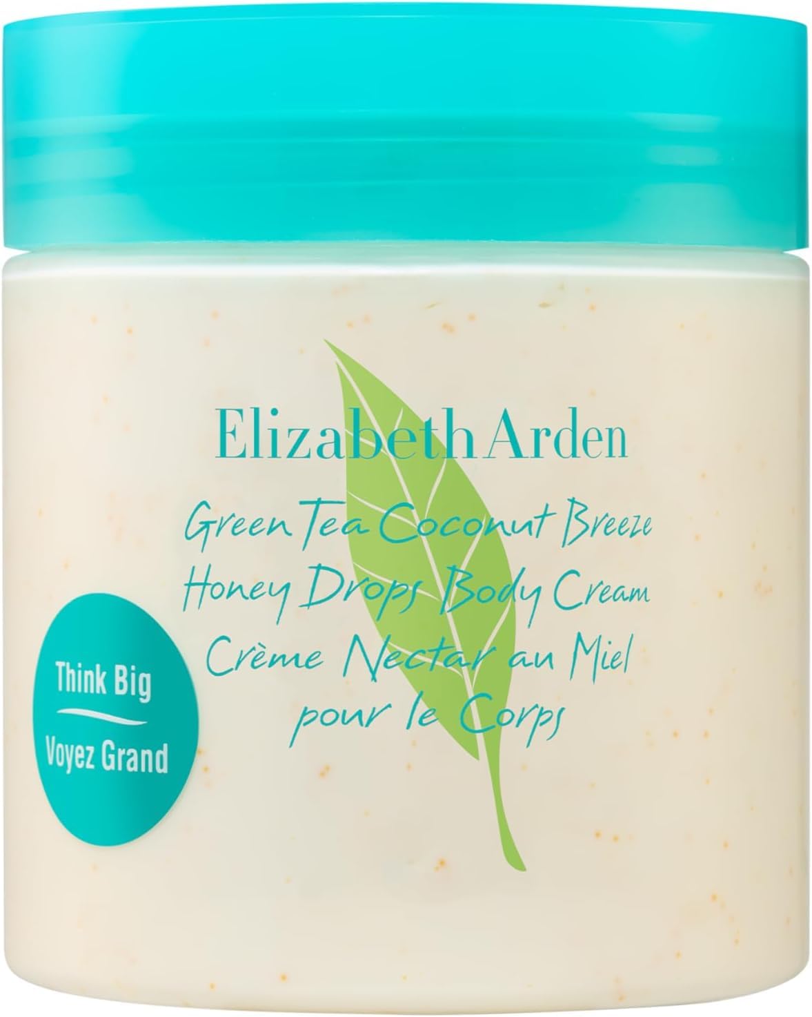 Elizabeth Arden Green Tea Coconut Breeze Honey Drops, Crema Corporal Hidratante - Hidrata, calma y suaviza la piel - Fragancia de Coco - 500 ml