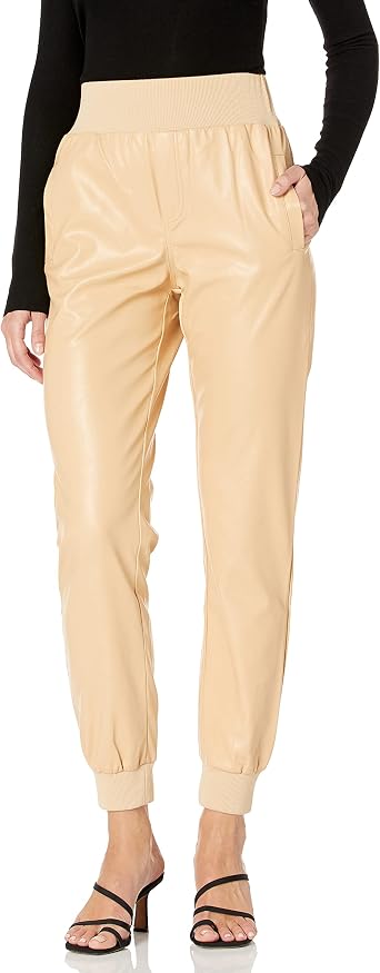 Vegan Leather Jogger 