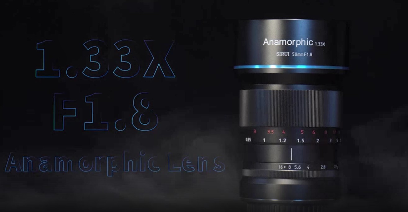 Amazon.com : SIRUI 50mm F1.8 1.33X APS-C Anamorphic Lens for